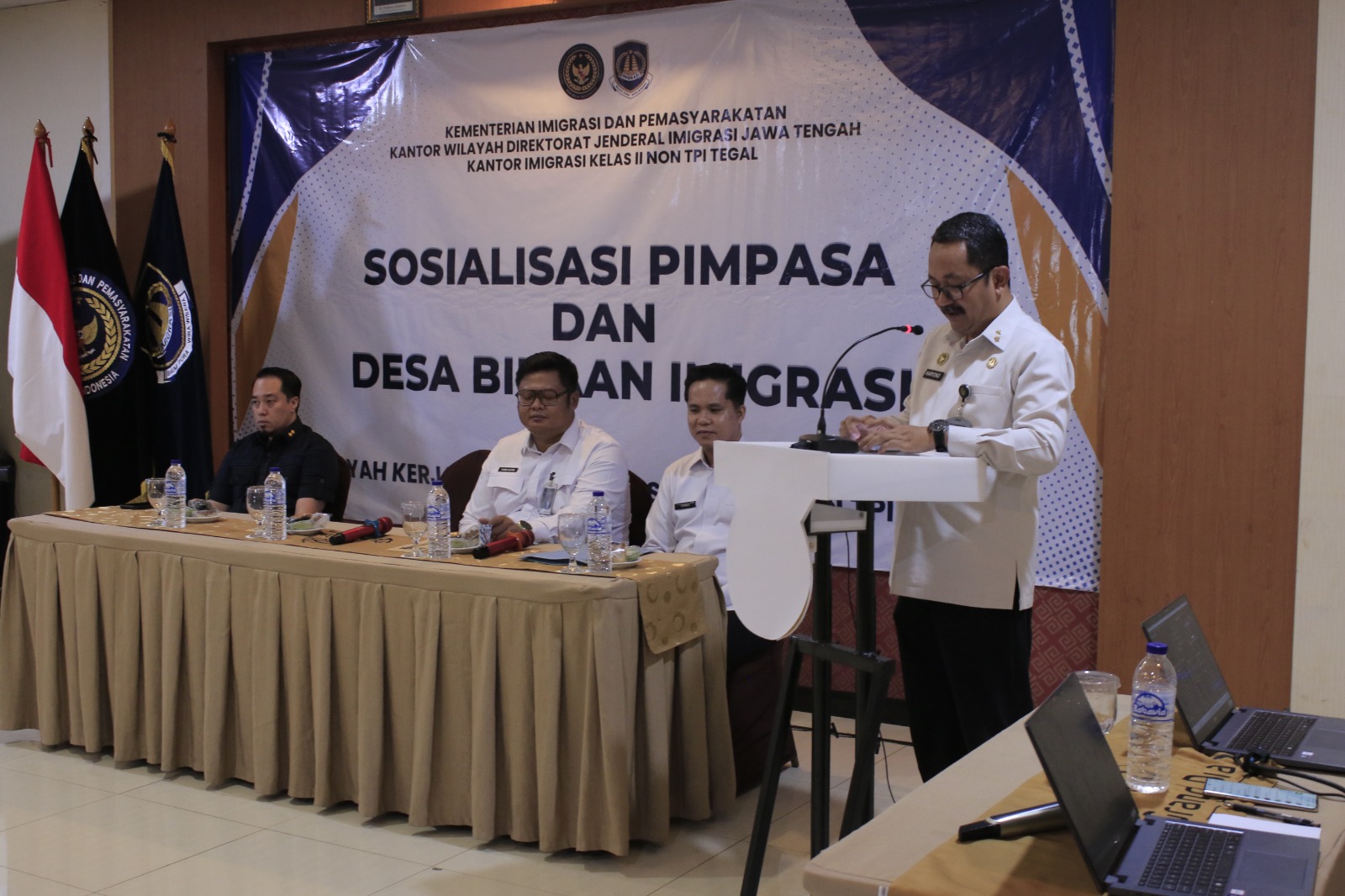 Cegah TPPO dan PMI Nonprosedural, Imigrasi Tegal Gelar Sosialisasi PIMPASA dan DBI di Brebes
